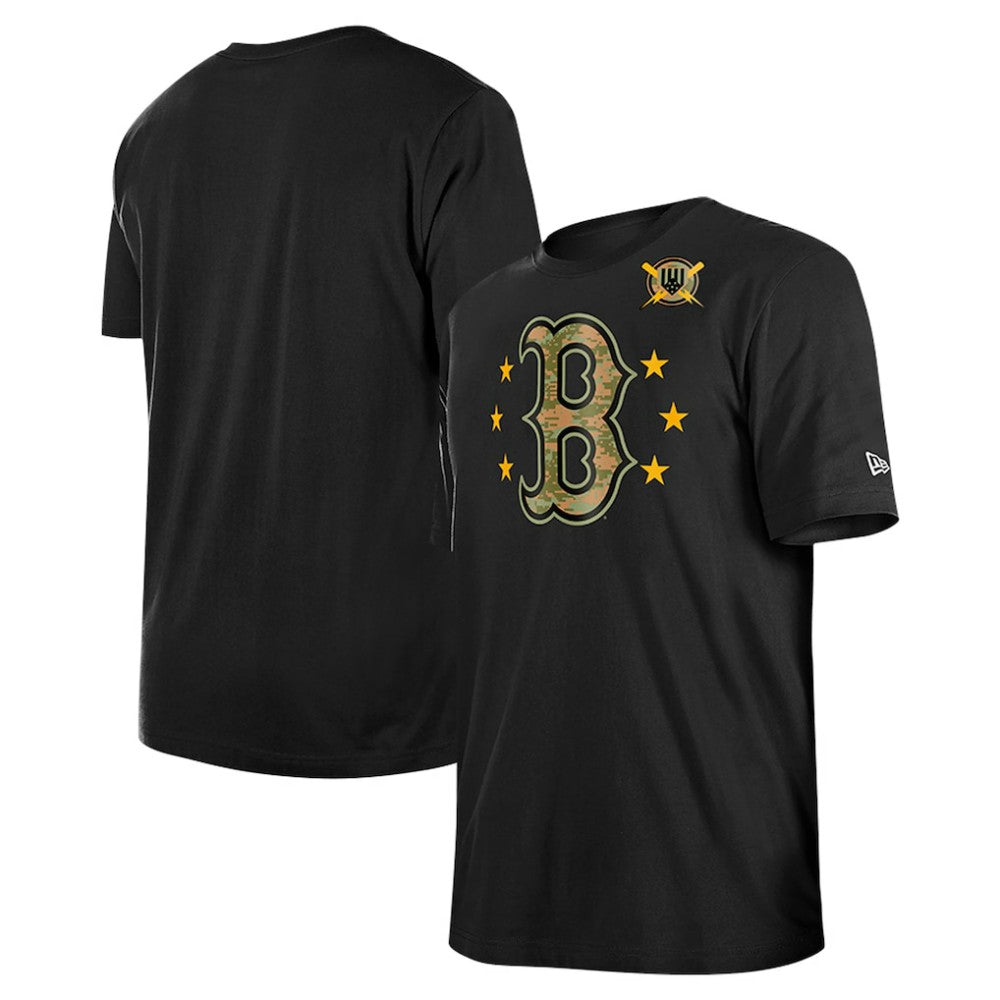 Boston Red Sox 2024 Armed Forces Day T-Shirt Black