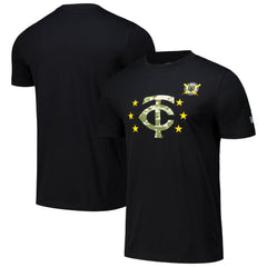 Minnesota Twins 2024 Armed Forces Day T-Shirt Black