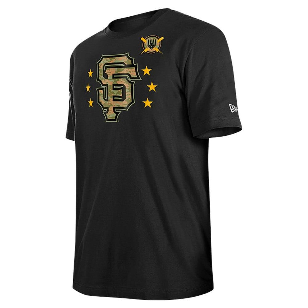 San Francisco Giants 2024 Armed Forces Day T-Shirt Black