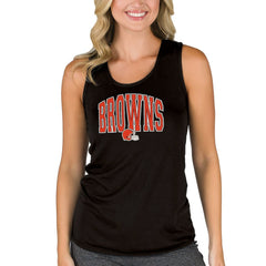 Cleveland Browns Concepts Sport Women's Marathon Tank Top - Black cheap