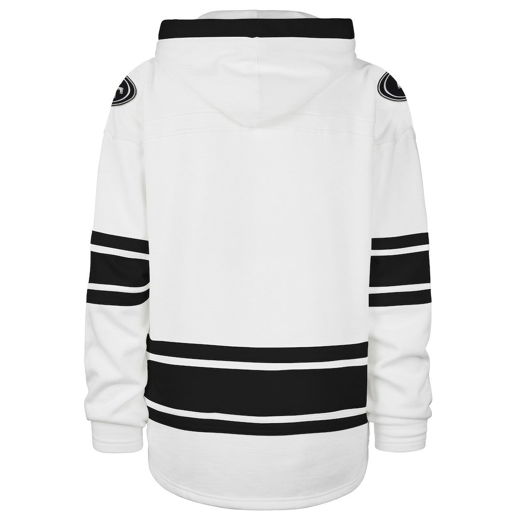 San Francisco 49ers '47 After Image Superior Lacer with Hood - White for sale