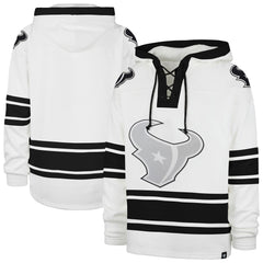 Houston Texans '47 After Image Superior Lacer with Hood - White cheap