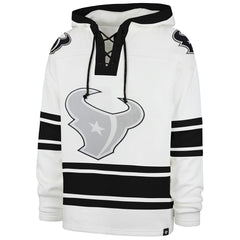 Houston Texans '47 After Image Superior Lacer with Hood - White cheap