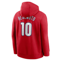 J.T. Realmuto Philadelphia Phillies Player Name & Number Club Pullover Hoodie Red