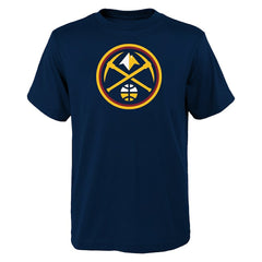 Denver Nuggets Youth Primary Logo T-Shirt sale - Navy cheap