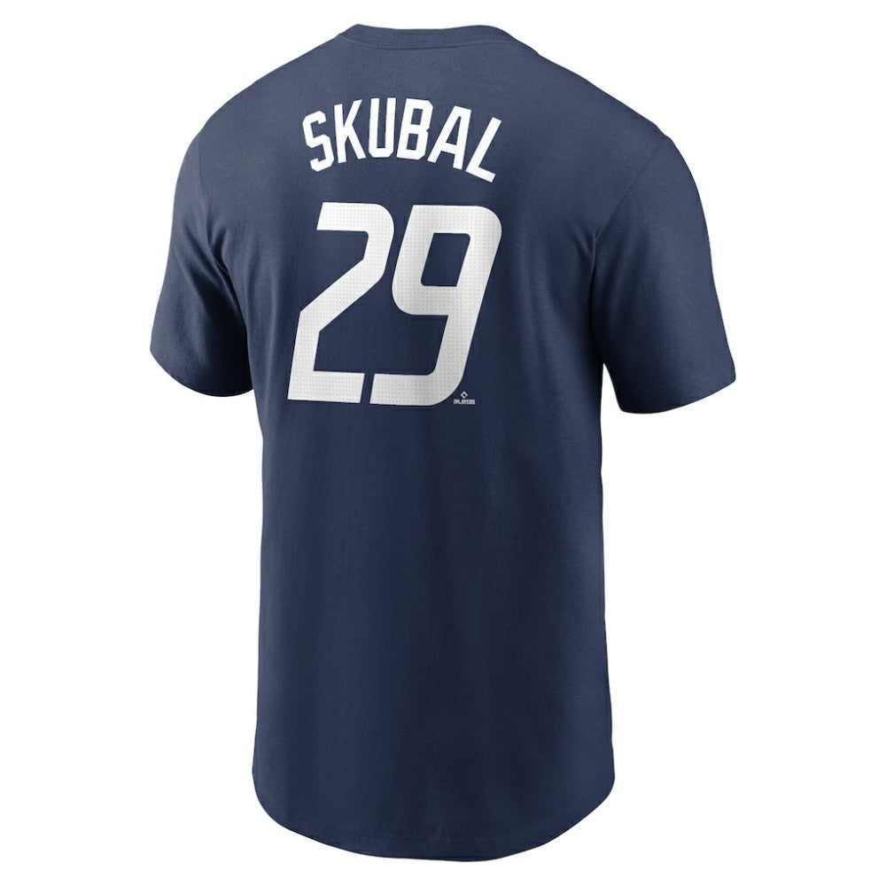 Tarik Skubal Detroit Tigers 2024 City Connect Fuse Name & Number T-Shirt Navy