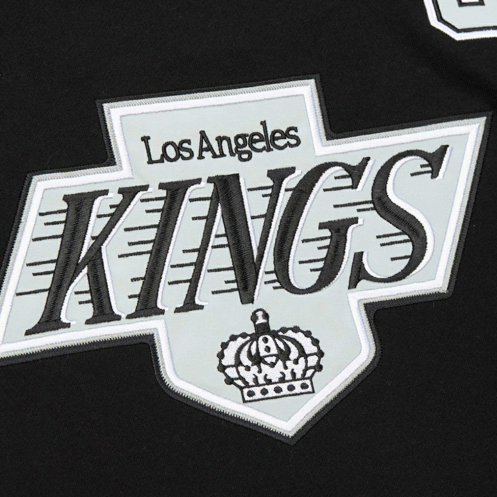 Wayne Gretzky Los Angeles Kings Mitchell & Ness 1993 Name & Number Premium Pullover Hoodie - Black Hoodies
