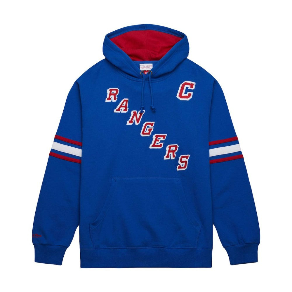 Mark Messier New York Rangers Mitchell & Ness Name & Number Premium Pullover Hoodie - Blue Hoodies