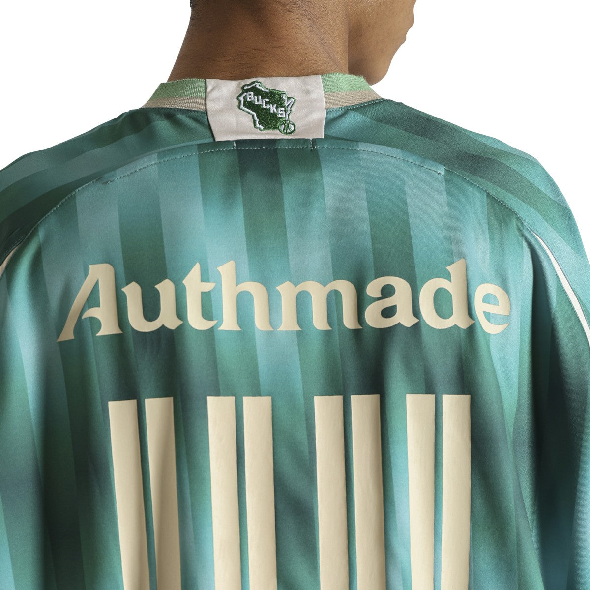 Milwaukee Bucks Authmade x NBA Soccer Kit Fashion Jersey - Green outlet