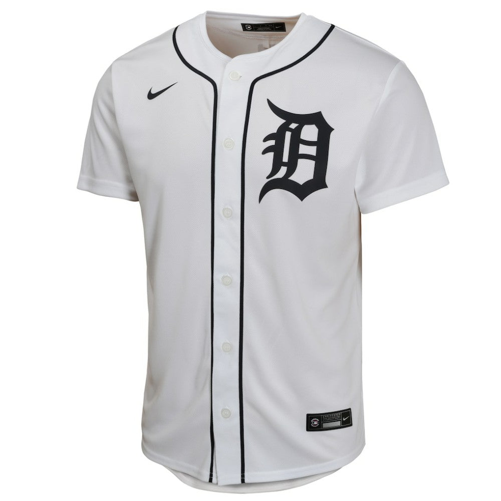 Spencer Torkelson Detroit Tigers Youth Home Game Player Jersey White
