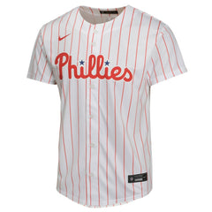 Trea Turner Philadelphia Phillies Youth Home Game Player Jersey White