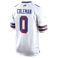 Keon Coleman Buffalo Bills Game Jersey - White cheap