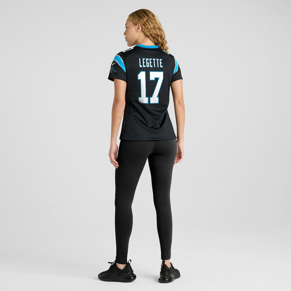 Xavier Legette Carolina Panthers Women's Game Jersey - Black for sale