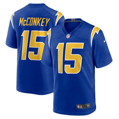 Ladd McConkey Los Angeles Chargers Alternate Game Jersey - Royal on sale