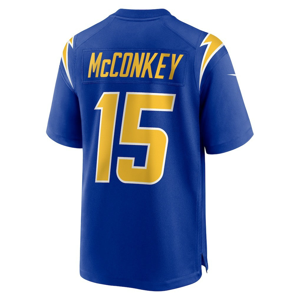 Ladd McConkey Los Angeles Chargers Alternate Game Jersey - Royal on sale