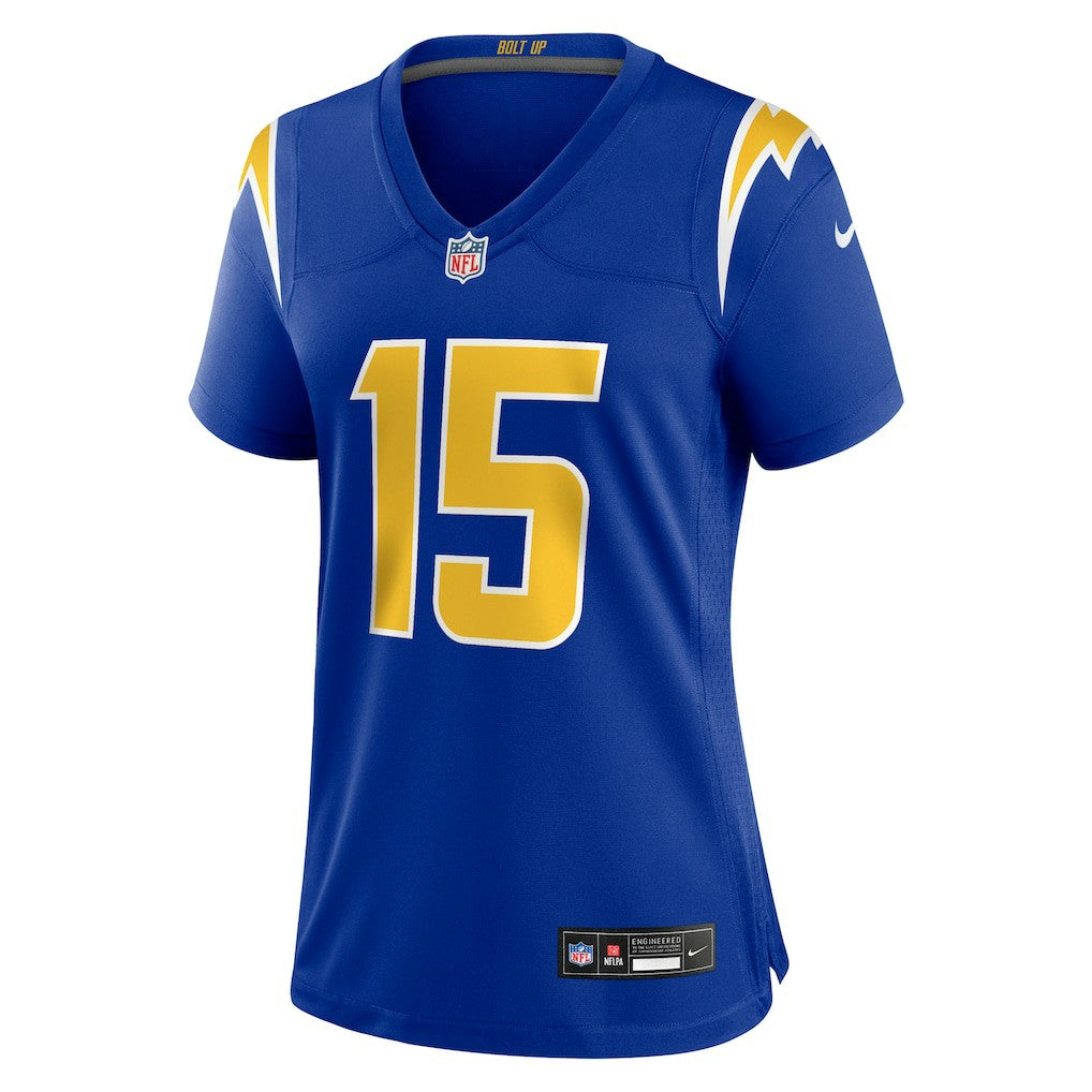 Ladd McConkey Los Angeles Chargers Women's Alternate Game Jersey - Royal discount