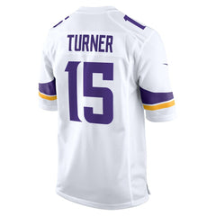 Dallas Turner Minnesota Vikings Game Jersey - White on sale