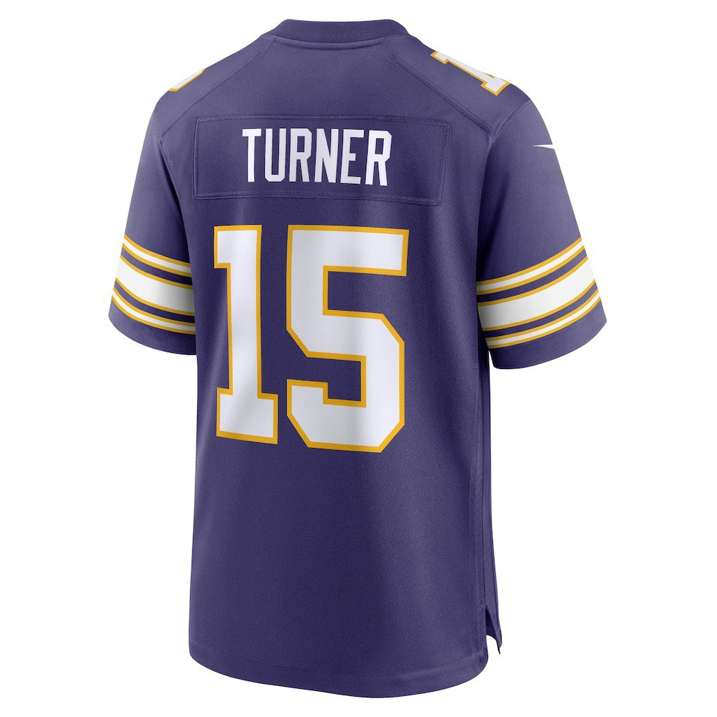Dallas Turner Minnesota Vikings Alternate Game Jersey - Purple for sale