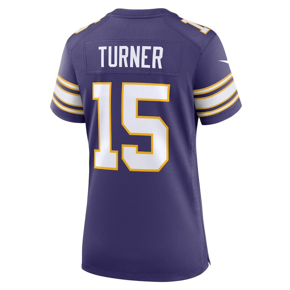 Dallas Turner Minnesota Vikings Women's Alternate Game Jersey - Purple online