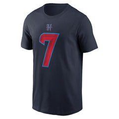 C.J. Stroud Houston Texans Name & Number T-Shirt - Navy on sale