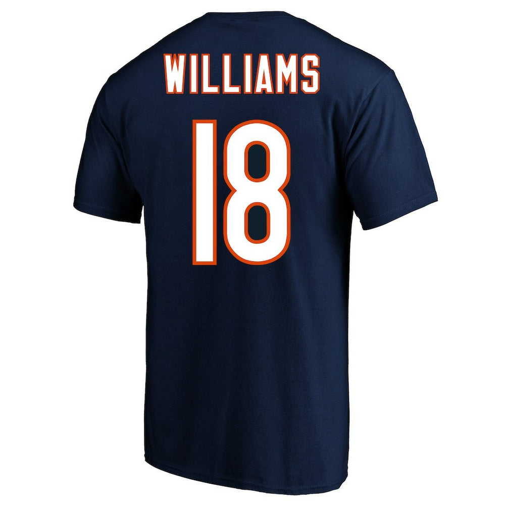 Caleb Williams Chicago Bears Big & Tall Player Name & Number T-Shirt - Navy cheap