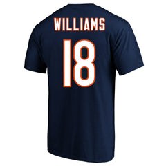 Caleb Williams Chicago Bears Big & Tall Player Name & Number T-Shirt - Navy cheap