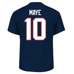 Drake Maye New England Patriots Big & Tall Player Name & Number T-Shirt - Navy for sale