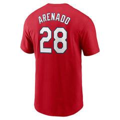 Nolan Arenado St. Louis Cardinals 2024 City Connect Fuse Name & Number T-Shirt Red