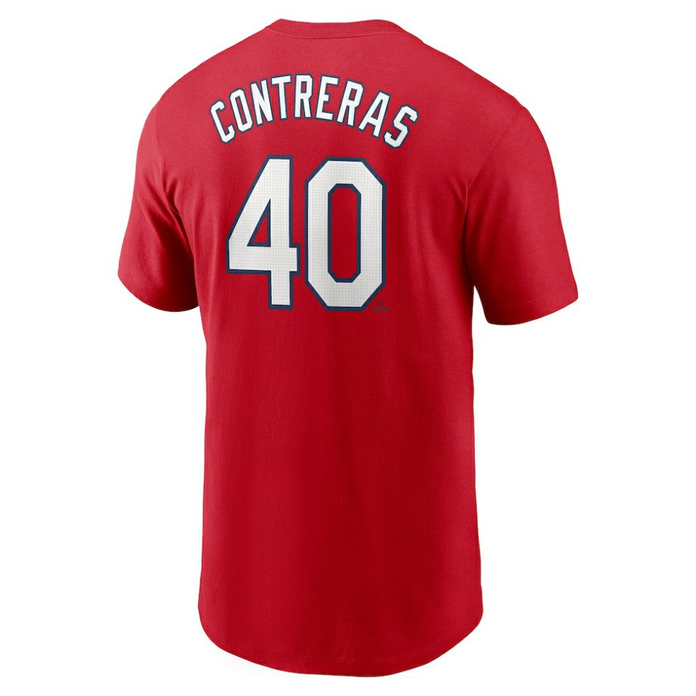 Willson Contreras St. Louis Cardinals 2024 City Connect Fuse Name & Number T-Shirt Red