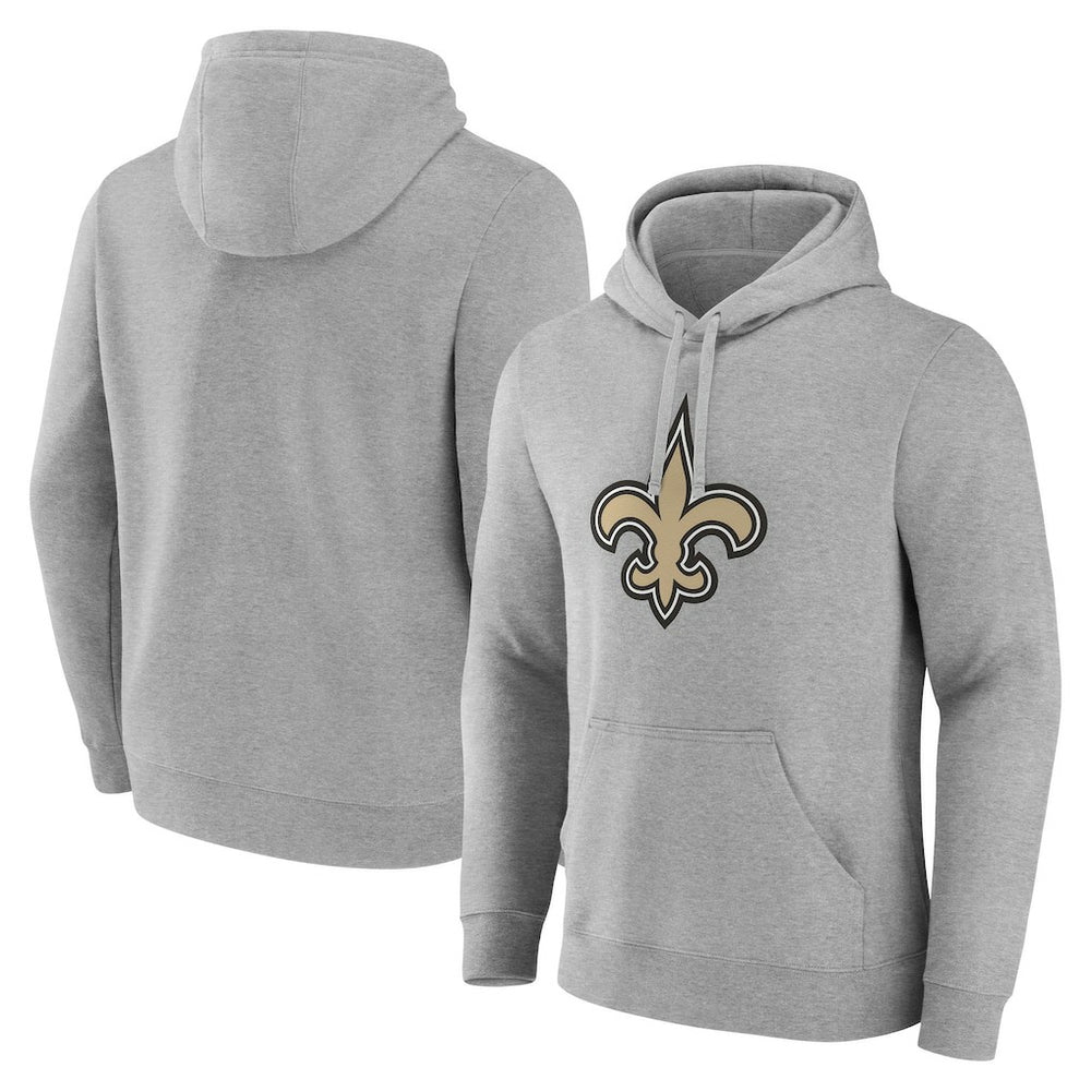 New Orleans Saints Deliver Fleece Pullover Hoodie - Heather Gray cheap