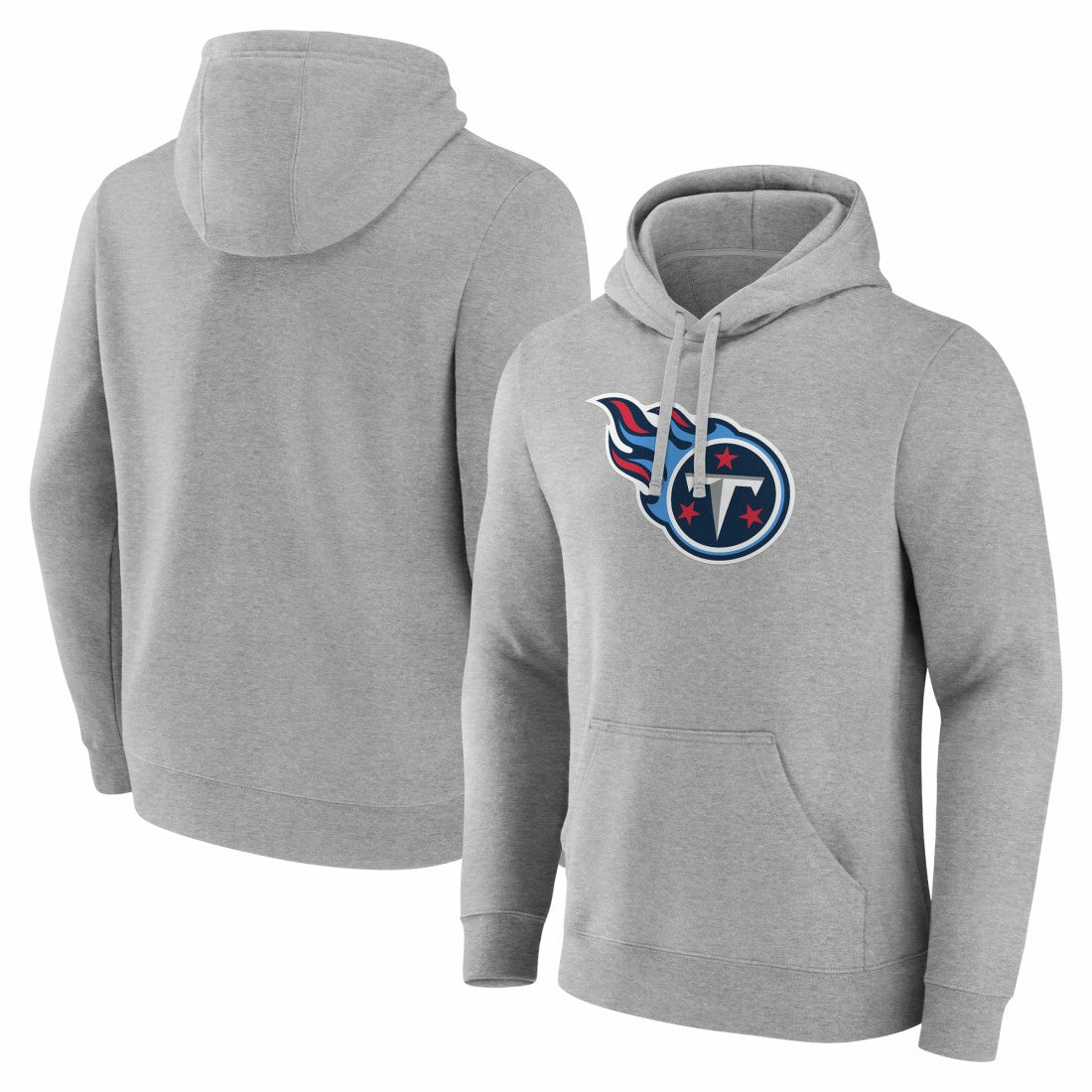Tennessee Titans Deliver Fleece Pullover Hoodie - Heather Gray online