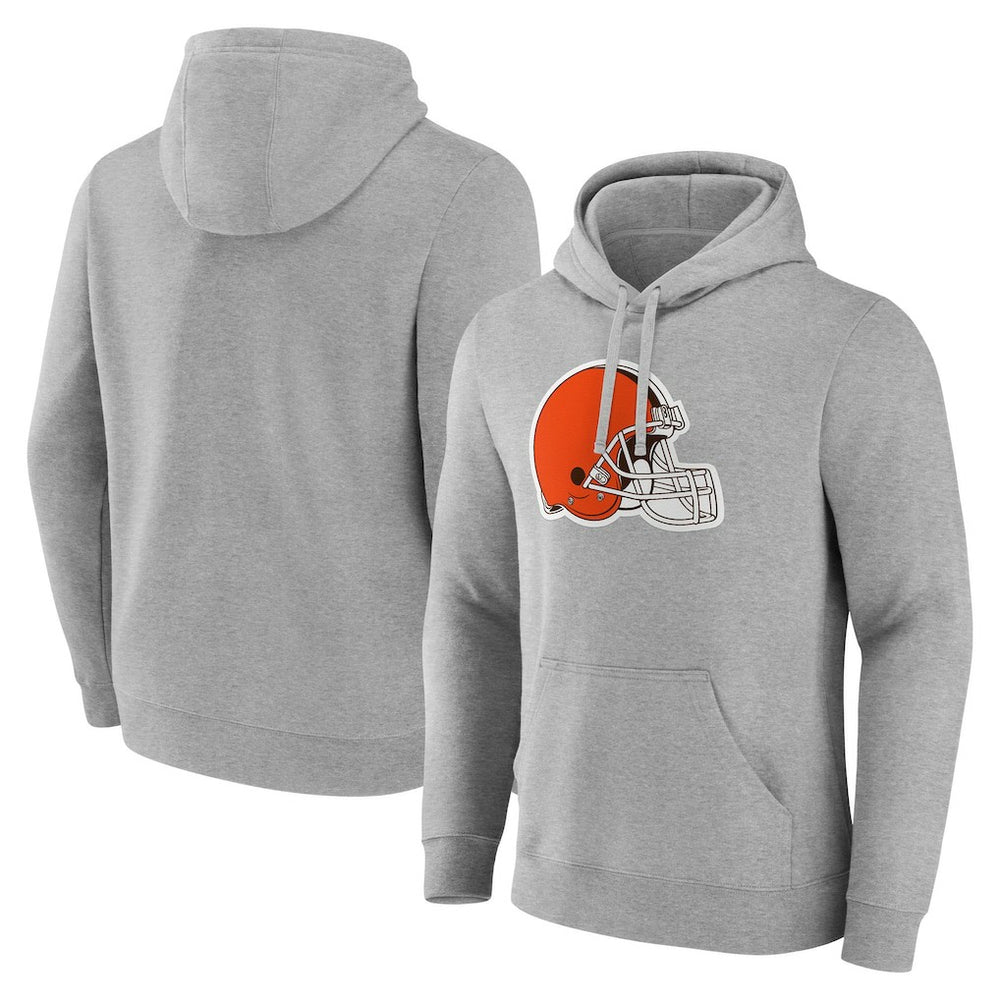 Cleveland Browns Deliver Fleece Pullover Hoodie - Heather Gray for sale