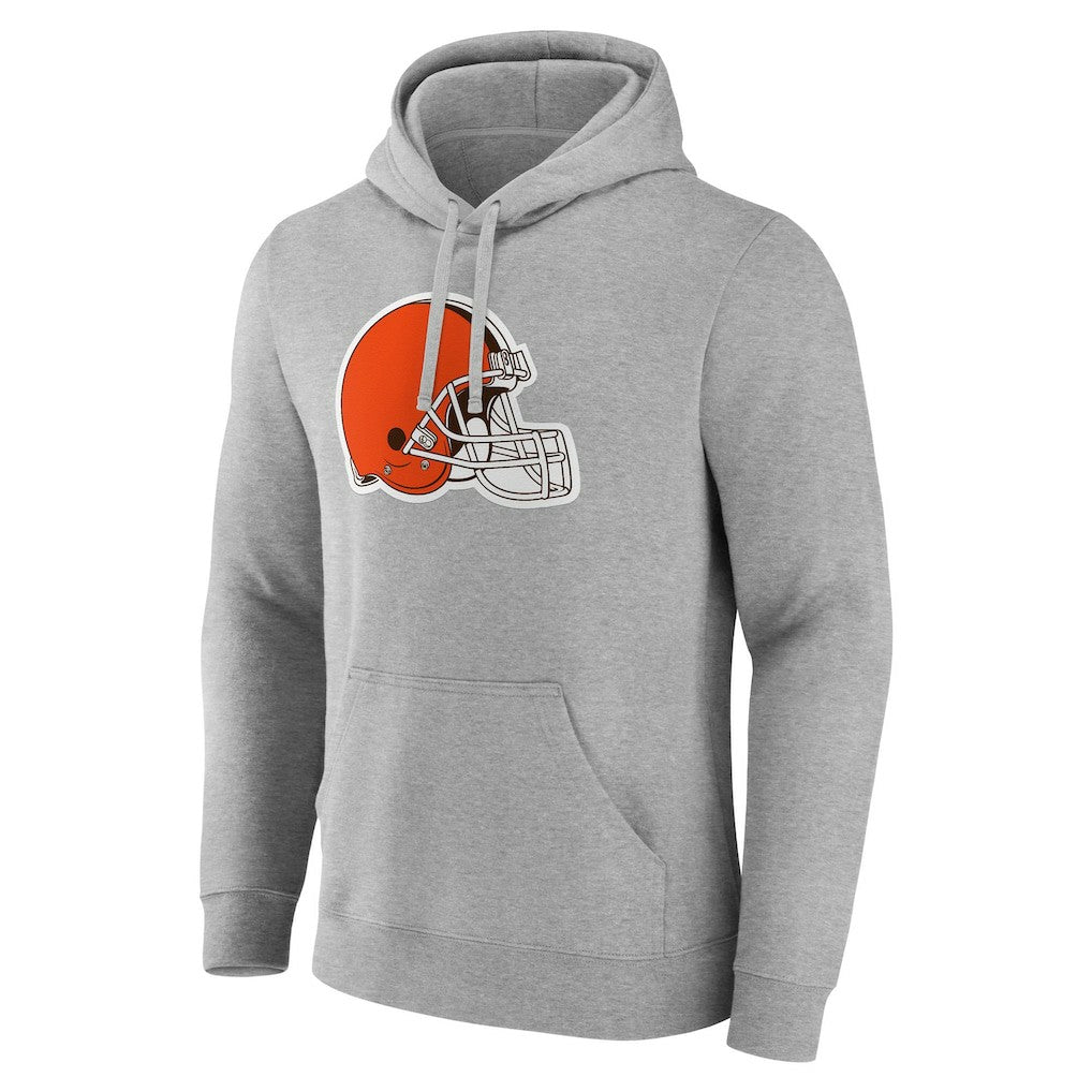 Cleveland Browns Deliver Fleece Pullover Hoodie - Heather Gray for sale