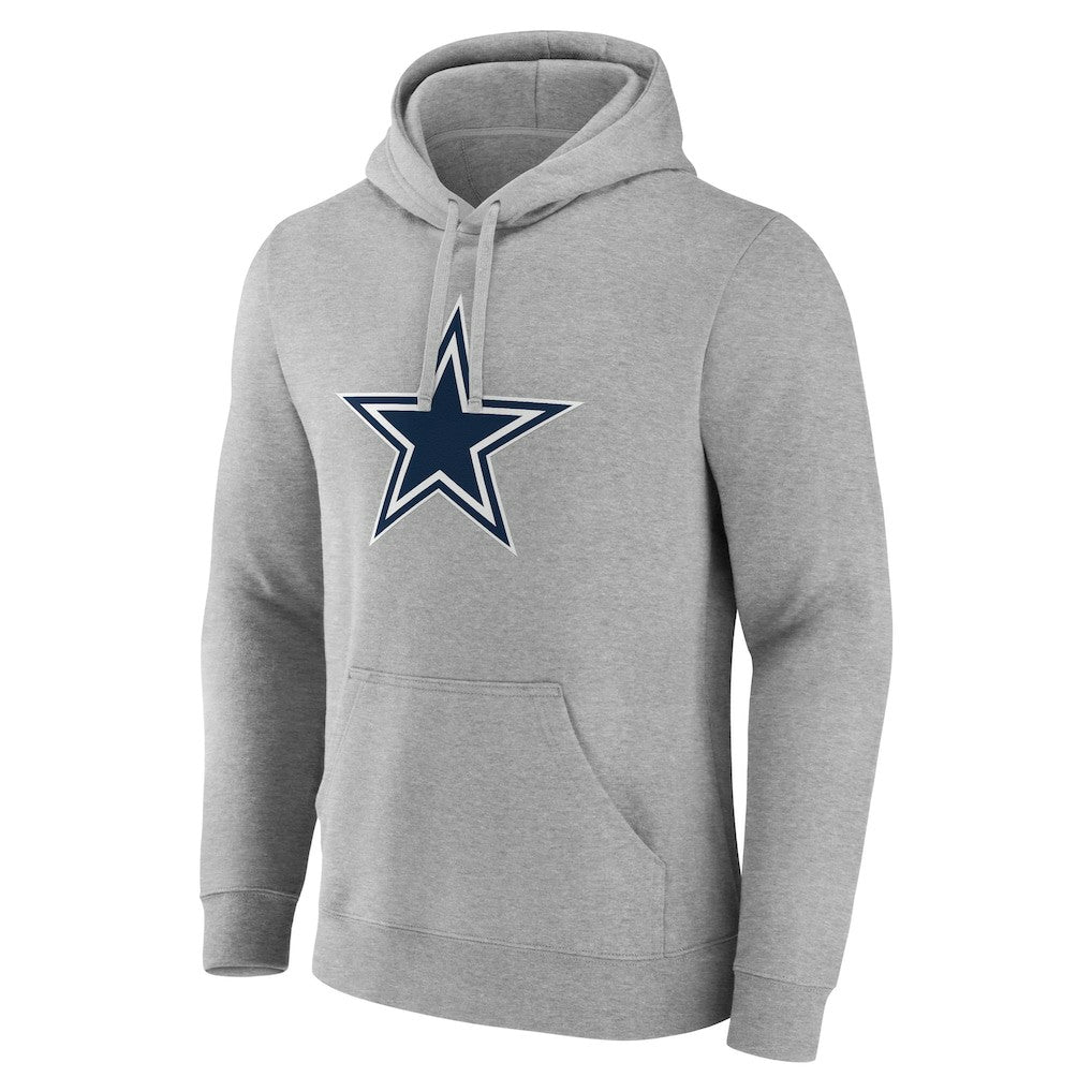 Dallas Cowboys Deliver Fleece Pullover Hoodie - Heather Gray for sale