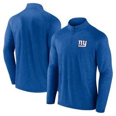 New York Giants Head-to-Head Raglan Quarter-Zip Jacket - Royal on sale