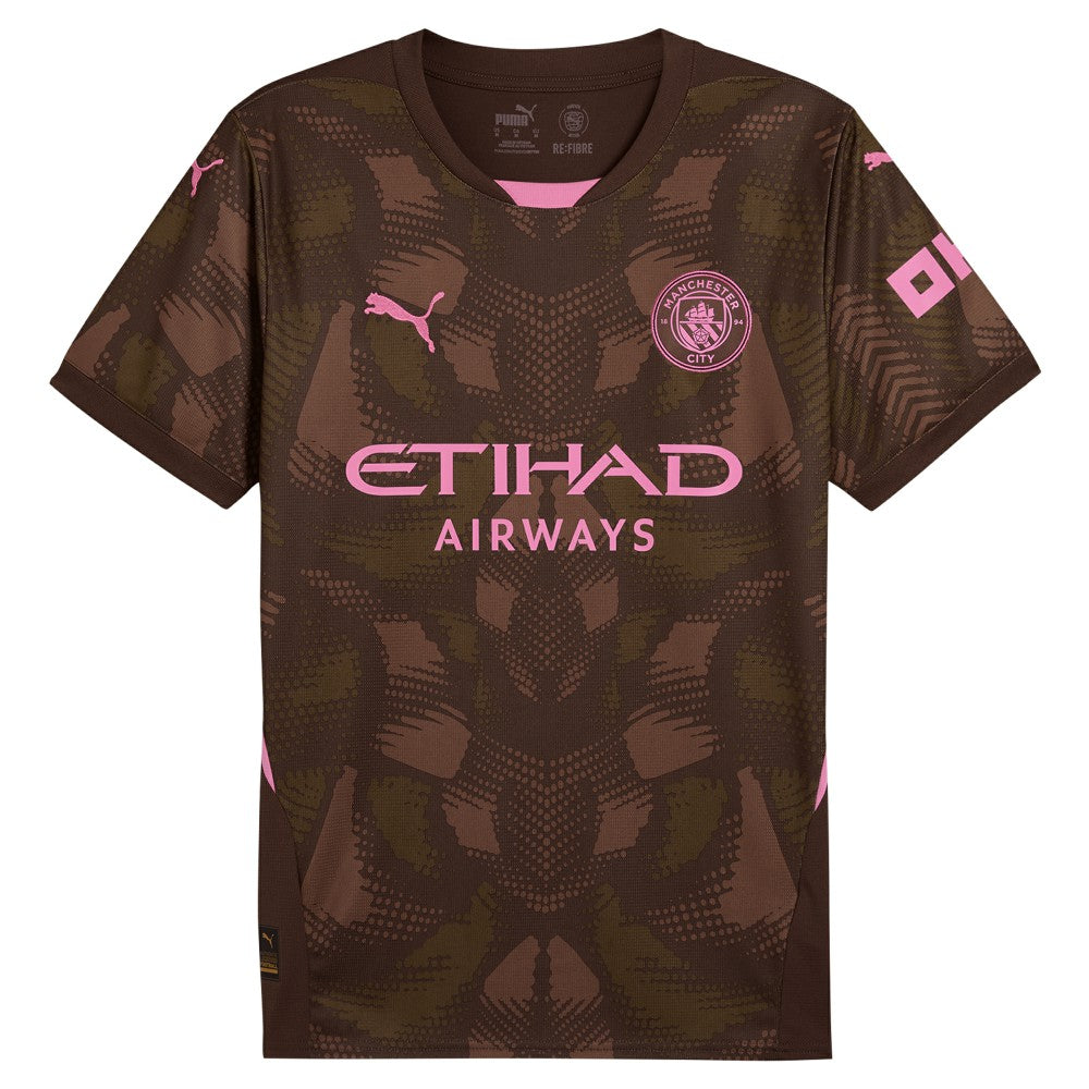 Manchester City 2024/25 Replica Short Sleeve Goalkeeper Jersey - Brown online