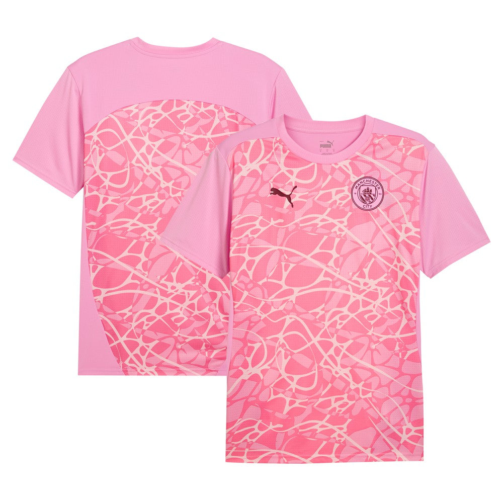Manchester City 2024/25 Pre-Match Jersey - Pink on sale