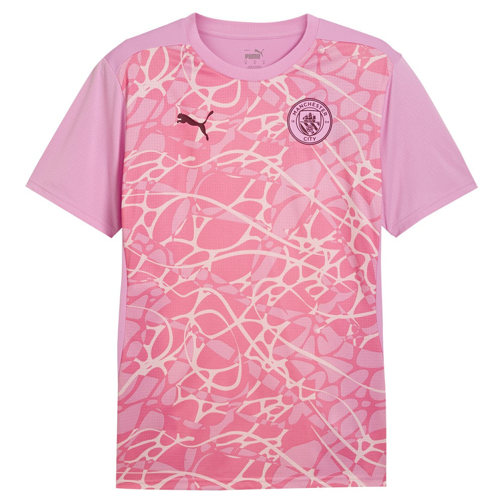 Manchester City 2024/25 Pre-Match Jersey - Pink on sale
