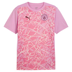 Manchester City 2024/25 Pre-Match Jersey - Pink on sale