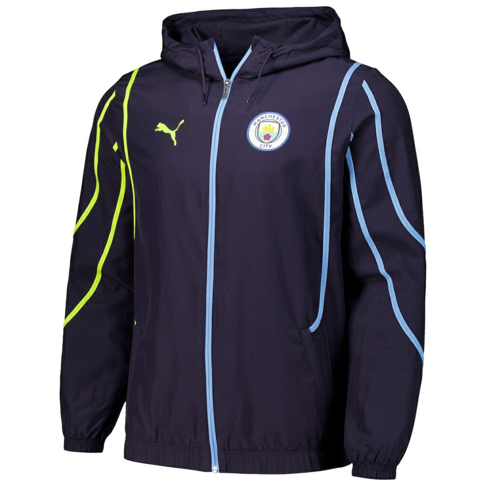 Manchester City 2024/25 Pre-Match Anthem dryCELL Full-Zip Hoodie Jacket - Navy online