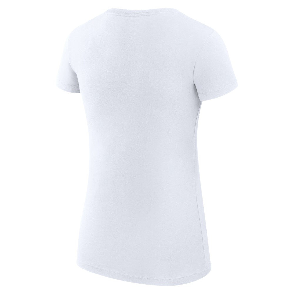 Kansas City Royals G-III 4Her by Carl Banks Women's Super-Slim Fit Lightweight Team Logo Graphic T-Shirt White