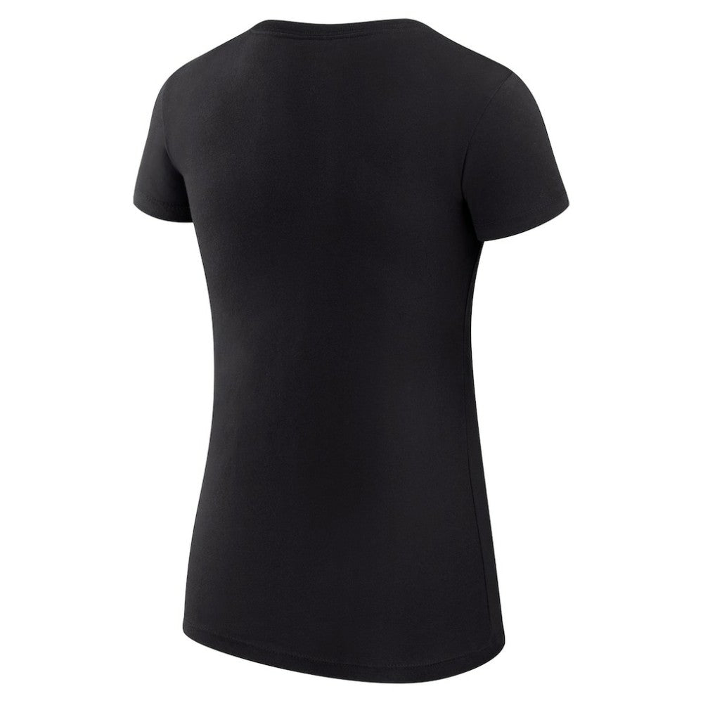 Miami Marlins G-III 4Her by Carl Banks Women's Super-Slim Fit Lightweight Team Logo Graphic T-Shirt Black