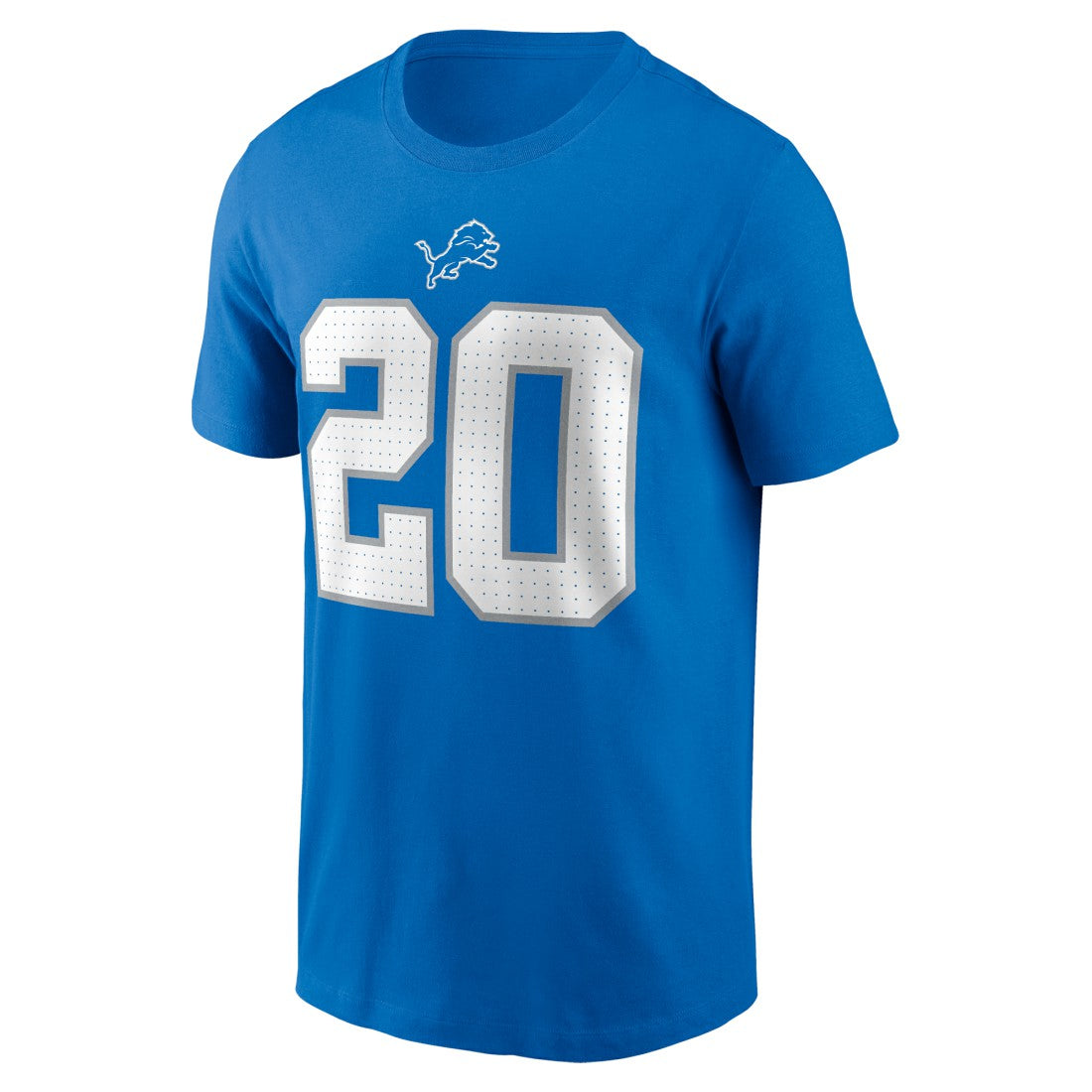 Barry Sanders Detroit Lions Retired Player Name & Number T-Shirt - Blue cheap