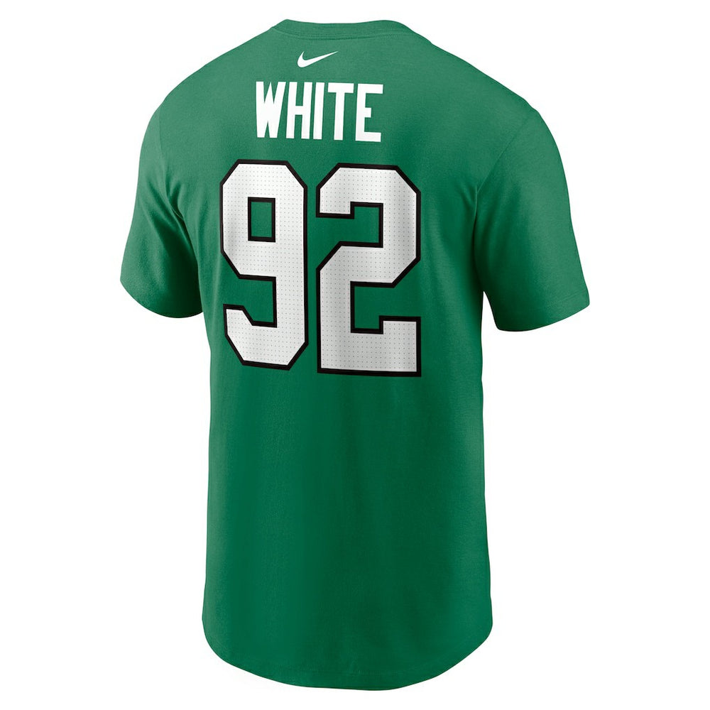 Reggie White Philadelphia Eagles Retired Player Name & Number T-Shirt - Kelly Green for sale