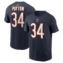 Walter Payton Chicago Bears Retired Player Name & Number T-Shirt - Navy on sale