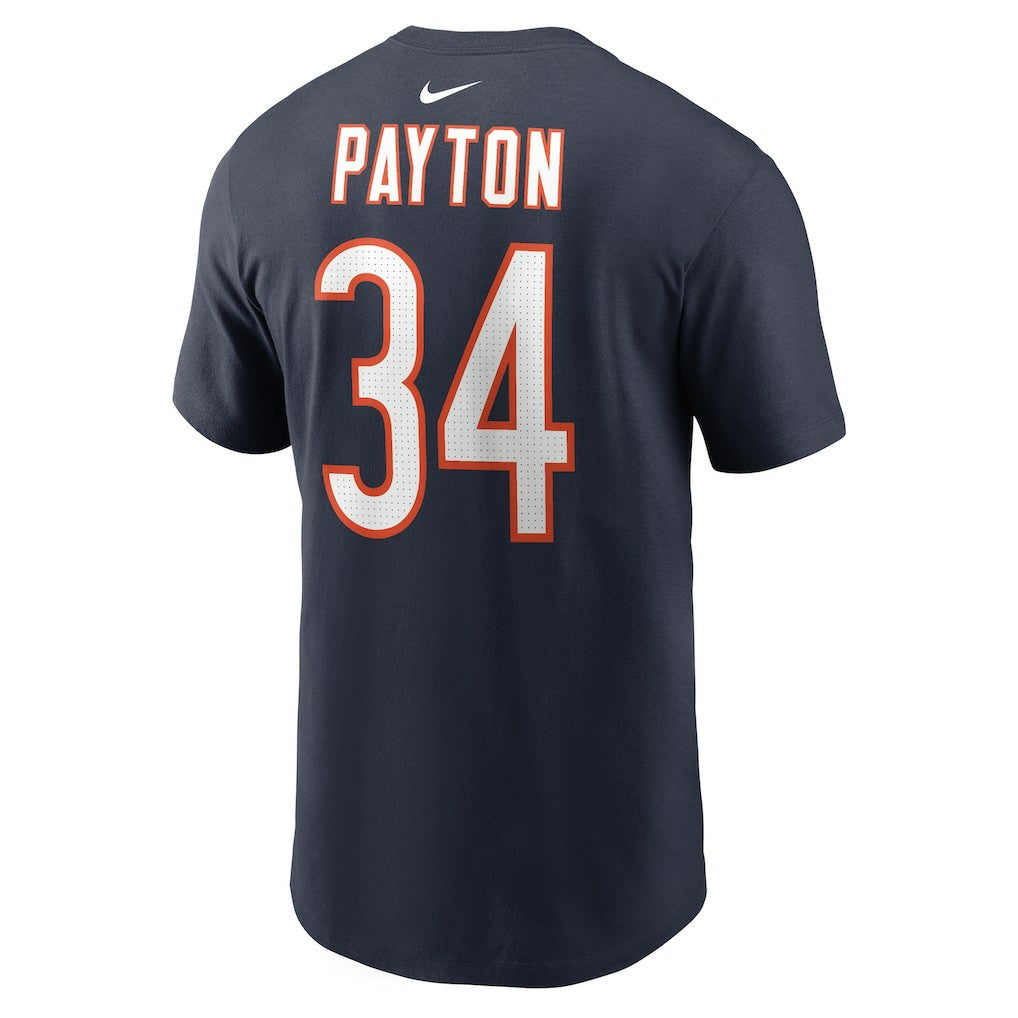 Walter Payton Chicago Bears Retired Player Name & Number T-Shirt - Navy on sale