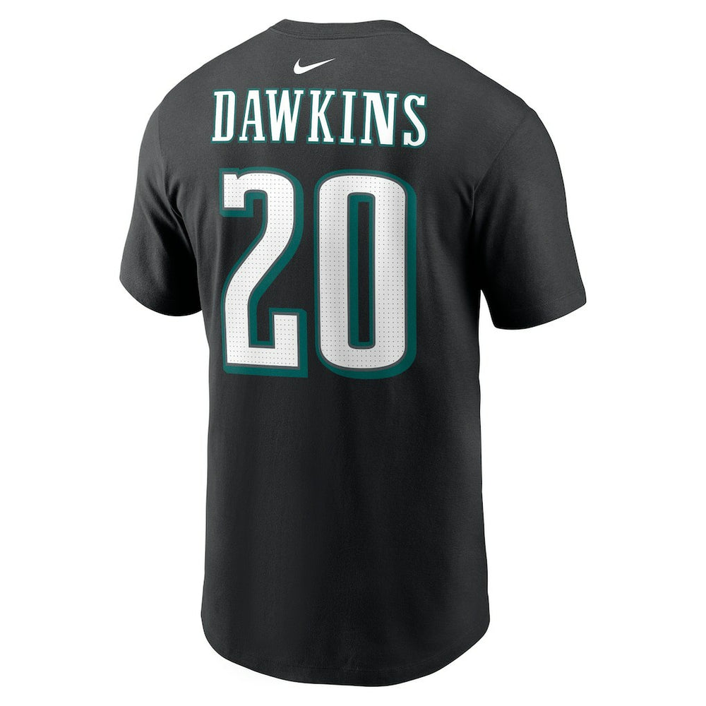 Brian Dawkins Philadelphia Eagles Retired Player Name & Number T-Shirt - Black on sale