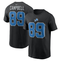 Dan Campbell Detroit Lions Retired Player Name & Number T-Shirt - Black sale
