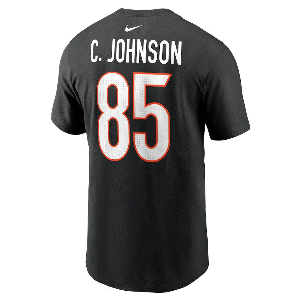Chad Johnson Cincinnati Bengals Retired Player Name & Number T-Shirt - Black for sale