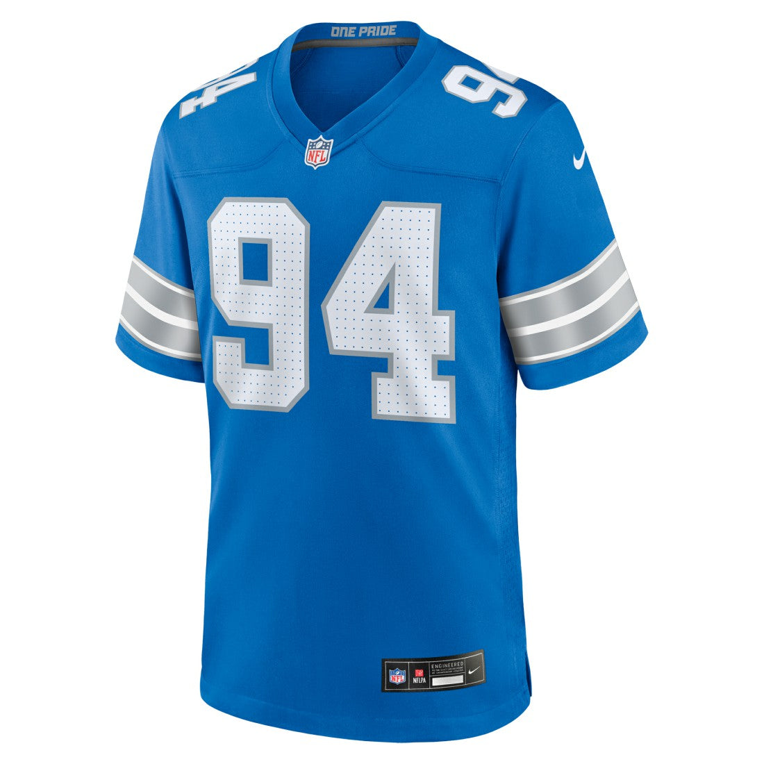 Mekhi Wingo Detroit Lions Team Game Jersey - Blue on sale